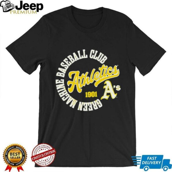 Oakland Athletics Kelly Green Quick Draw Bi Blend shirt