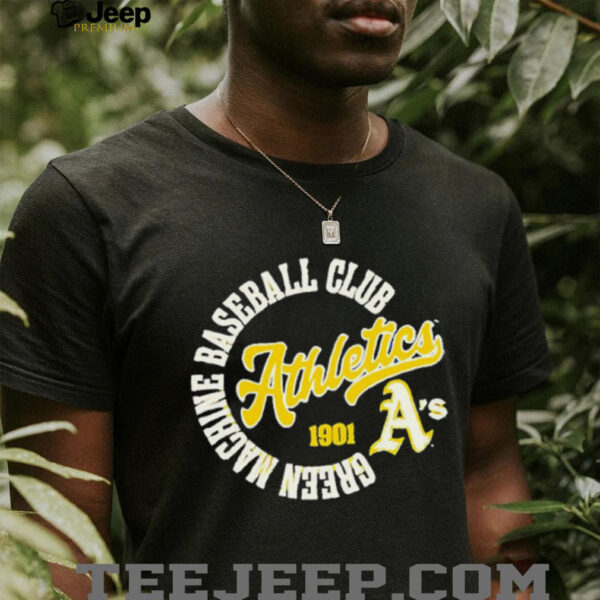 Oakland Athletics Kelly Green Quick Draw Bi Blend shirt