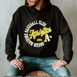 Oakland Athletics Kelly Green Quick Draw Bi Blend shirt