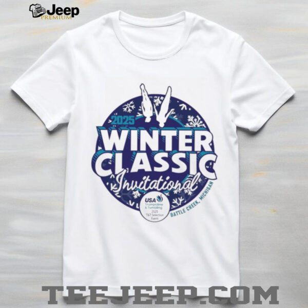Official 2025 Winter Classic Invitational USA Gymnastics Shirt