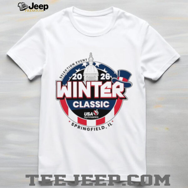 Official 2026 Winter Classic USA Gymnastics Selection Event Shirt