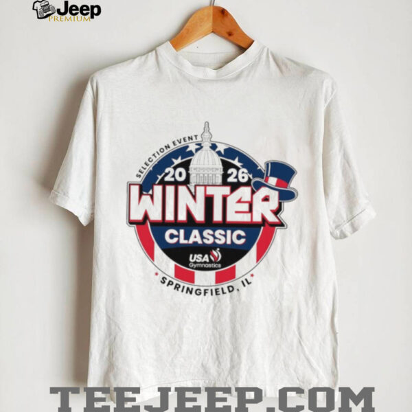 Official 2026 Winter Classic USA Gymnastics Selection Event Shirt
