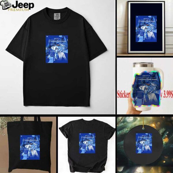 Official Bobby Witt Jr 100 Career Home Runs Youngest Player In Royals shirt