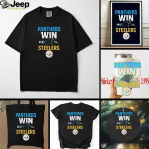 Official Carolina Panthers Victory Beat The Steelers 2025 Shirt