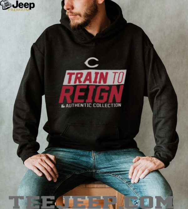 Official Cincinnati Reds Train To Reign 2025 Shirt
