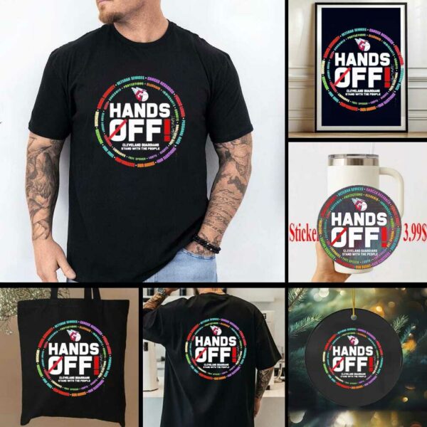 Official Cleveland Guardians Logo Hands Off Seattle Mariners Stand With The People Shirt
