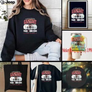 Official College GameDay 2025 Texas Longhorns Vs Ohio State Buckeyes Love From Columbus, OH Shirt