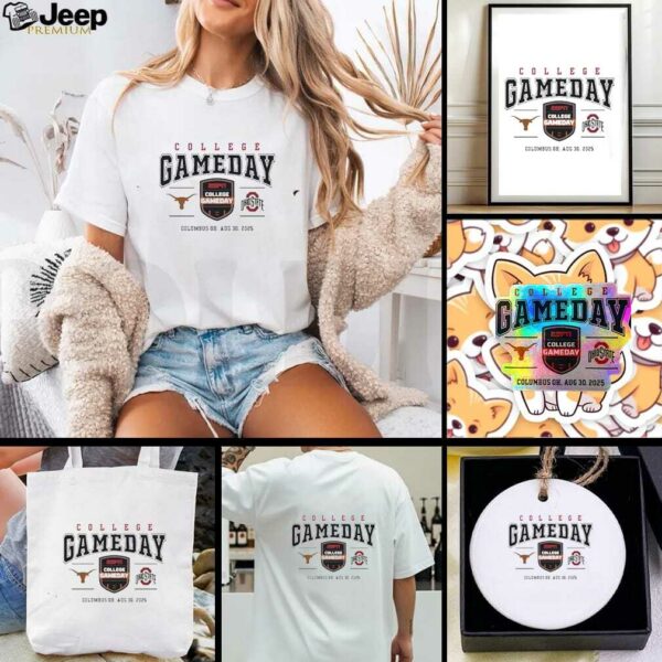 Official College GameDay Texas vs Ohio State 2025 Shirt