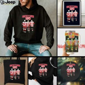 Official Detroit Red Wings Hockey Town 100 Years Signatures 2025 Shirt