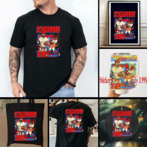 Official Kyle Schwarber 12 Philadelphia Phillies MLB Planet Euphoria Artwork...