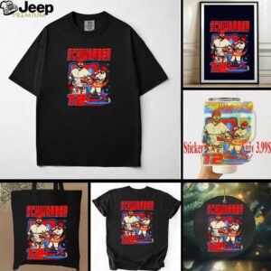 Official Kyle Schwarber 12 Philadelphia Phillies MLB Planet Euphoria Artwork t shirt