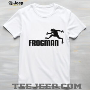 Official Leaping Frogman logo shirt