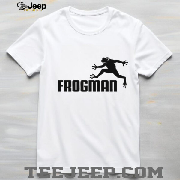 Official Leaping Frogman logo shirt