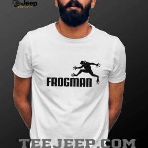 Official Leaping Frogman logo shirt