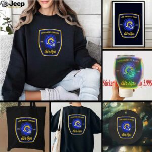 Official Los Angeles Rams x LAFD Air Ops T Shirt