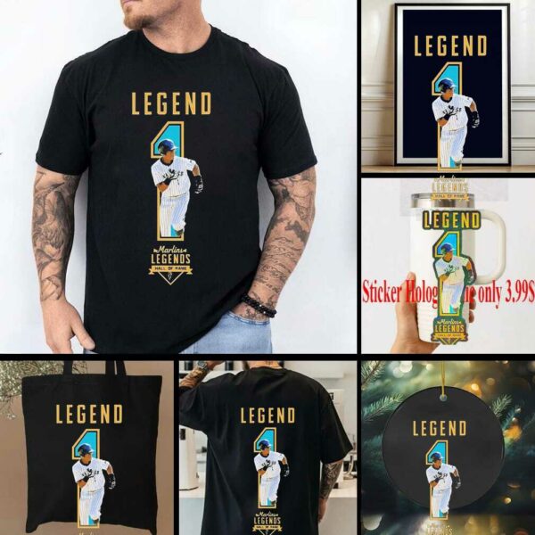Official Luis Castillo Legendary Miami Marlins Shirt