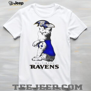 Official My Cat Loves Baltimore Ravens Football 2025 T Shirt