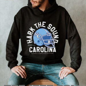 Official North Carolina Football Hark The Sound helmet shirt