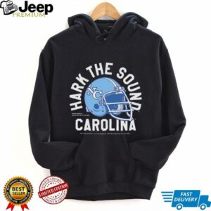Official North Carolina Football Hark The Sound helmet shirt