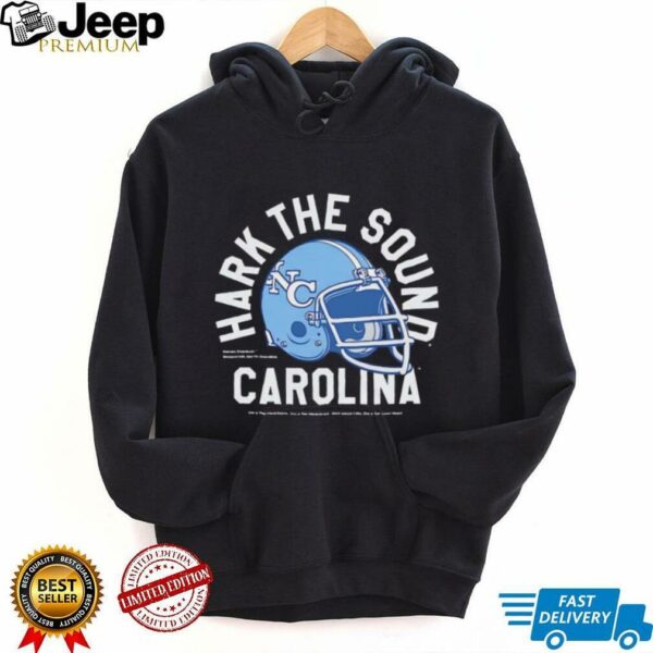 Official North Carolina Football Hark The Sound helmet shirt