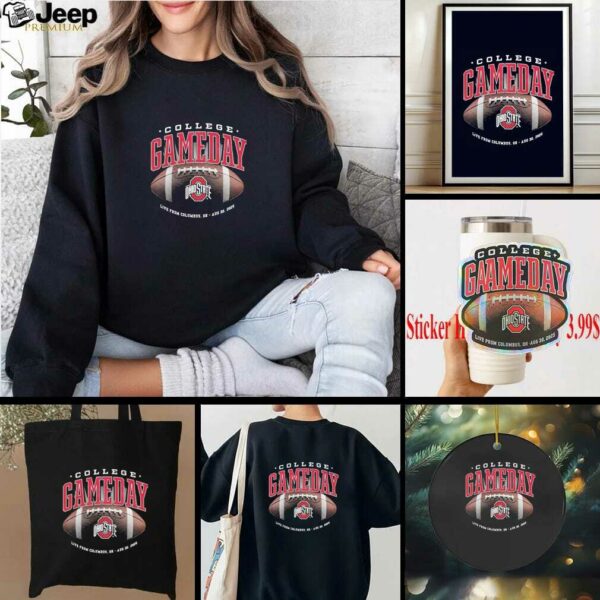 Official Ohio State Buckeyes College GameDay 2025 Shirt