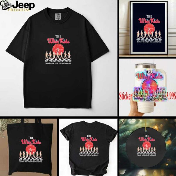 Official Philadelphia Phillies The Whiz Kids Abbey Road Shirt