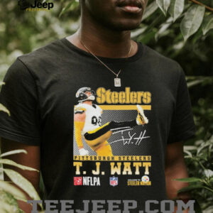 Official T. J. Watt Pittsburgh Steelers Signature Shirt