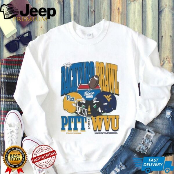 Official The Backyard Brawl 2025 Pitt Panthers Vs West Virginia Mountaineers Since 1895 Shirt
