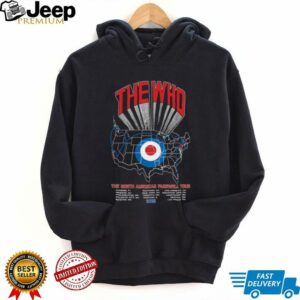 Official The Who The Song Is Over Tour 2025 Poster Shirt