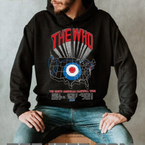 Official The Who The Song Is Over Tour 2025 Poster Shirt