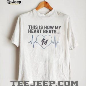 Official This Is How My Heart Beats Miami Marlins Shirt