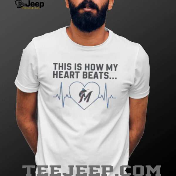 Official This Is How My Heart Beats Miami Marlins Shirt