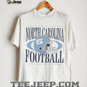Official University of Carolina Football I’m a Tar Heel Born helmet shirt