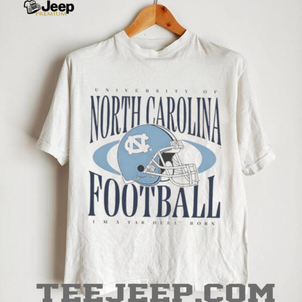 Official University of Carolina Football I’m a Tar Heel Born helmet shirt