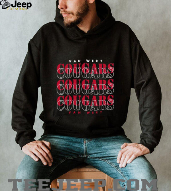Official Van Wert Cougars T Shirt