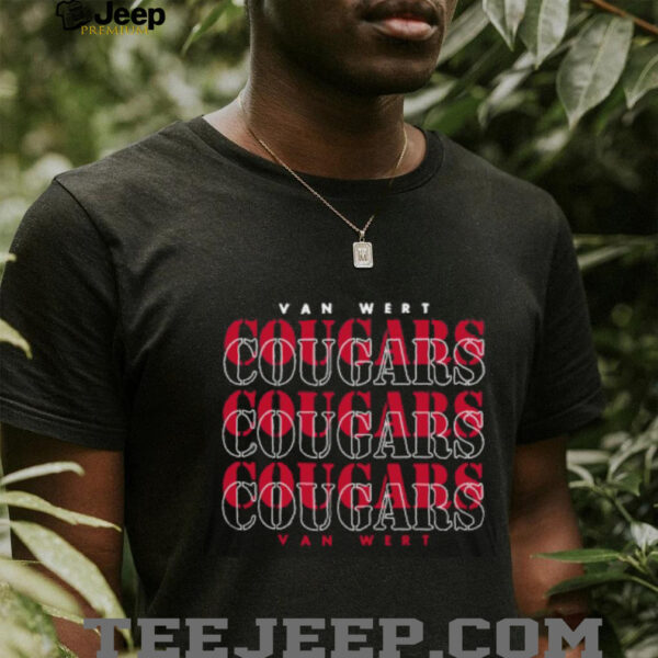 Official Van Wert Cougars T Shirt