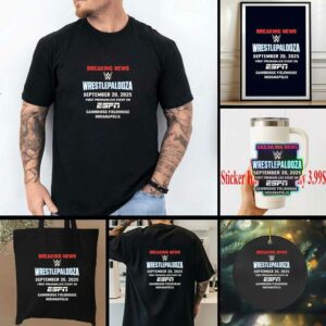 Official WWE Wrestlepalooza 2025 Shirt