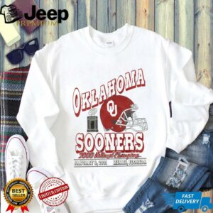 Oklahoma Sooners 2000 National Champions T Shirt