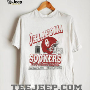 Oklahoma Sooners 2000 National Champions T Shirt