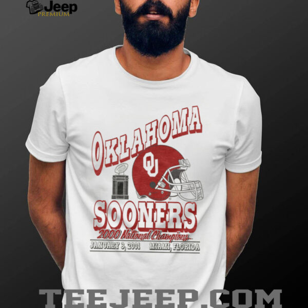 Oklahoma Sooners 2000 National Champions T Shirt