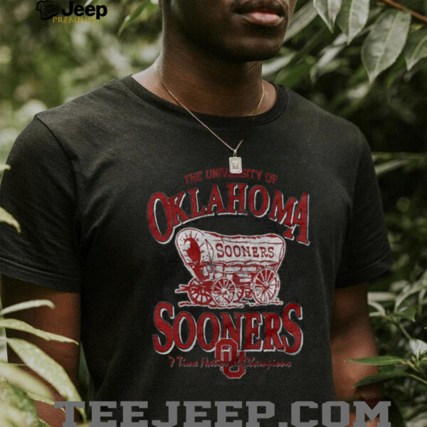 Oklahoma Sooners Old School Pill Enzyme Washed T Shirt