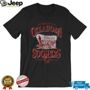 Oklahoma Sooners Old School Pill Enzyme Washed T Shirt