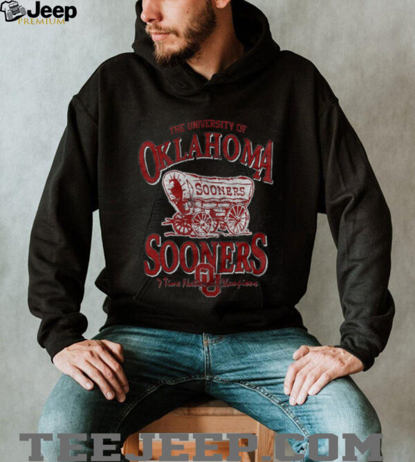 Oklahoma Sooners Old School Pill Enzyme Washed T Shirt
