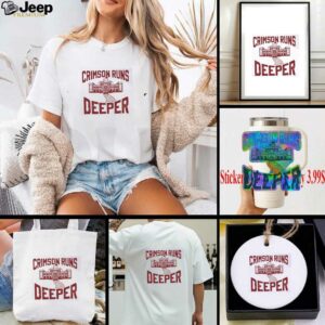 Oklahoma Sooners crimson runs deeper shirt