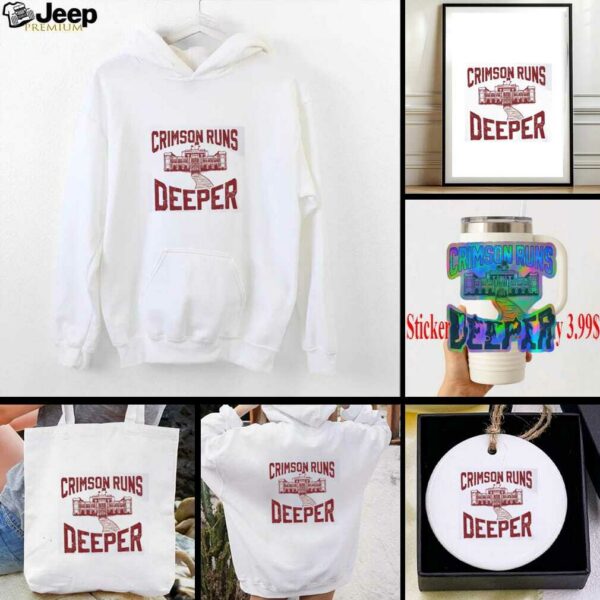 Oklahoma Sooners crimson runs deeper shirt