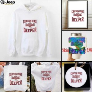 Oklahoma Sooners crimson runs deeper shirt