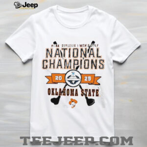 Oklahoma State Cowboys NCAA Division I Men’s Golf National Champions 2025 shirt