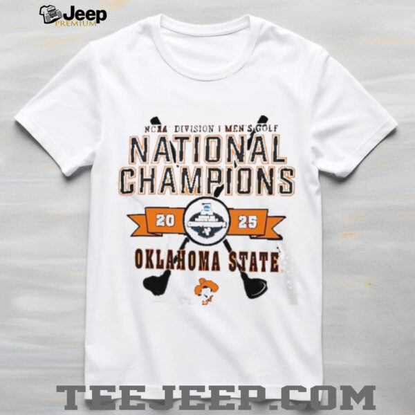 Oklahoma State Cowboys NCAA Division I Men’s Golf National Champions 2025 shirt