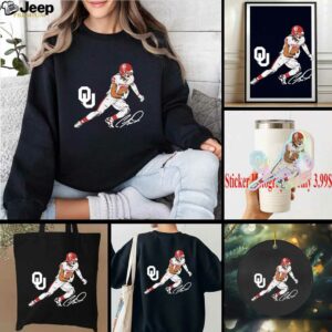 Oklahoma football CeeDee Lamb superstar pose signature shirt
