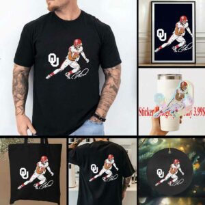 Oklahoma football CeeDee Lamb superstar pose signature shirt